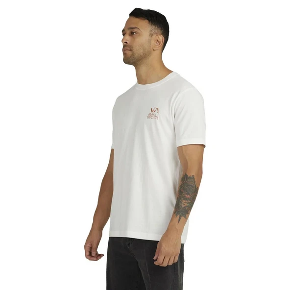 Rvca UVYZT00413 Cranes Ss Tee Erkek Tişört - 4