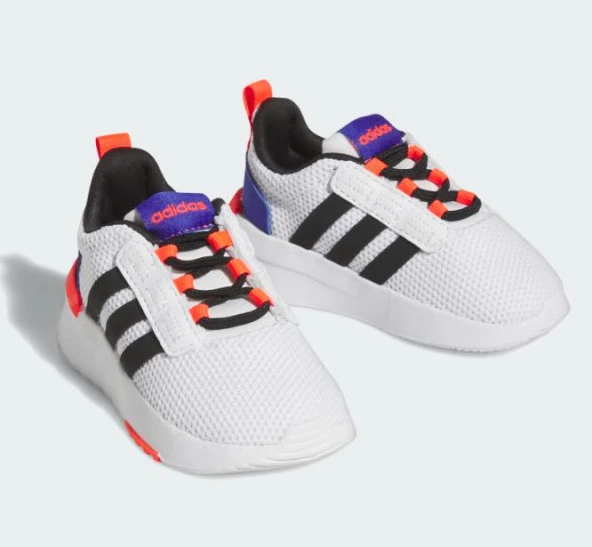 adidas RACER TR21 Beyaz Çocuk Koşu Antreman Ayakkabısı H06292