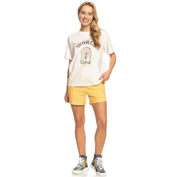 Roxy ERJZT05481 Sun B J Tees Kadın Tişört - 4