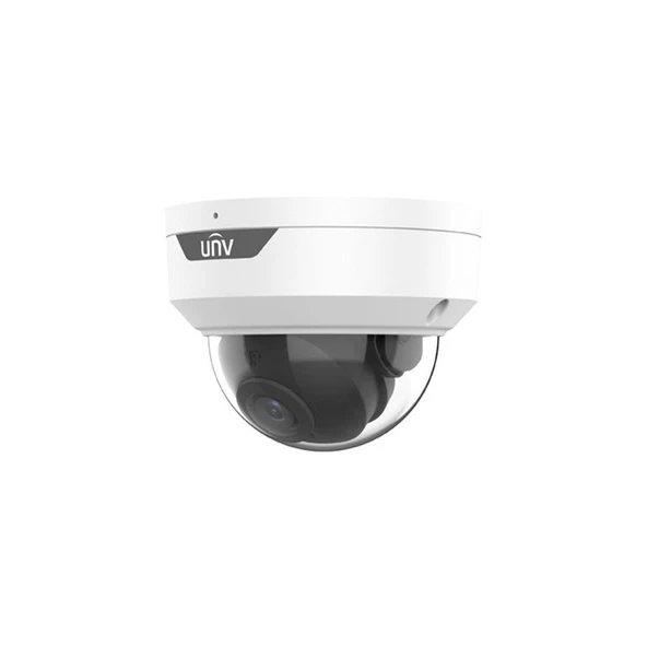 Uniview IPC322LB-ADF28K-H 2mp 2.8mm Sabit Lens H.265+ TrueWDR Dahili Sesli IP Dome Kamera ürün görseli 1