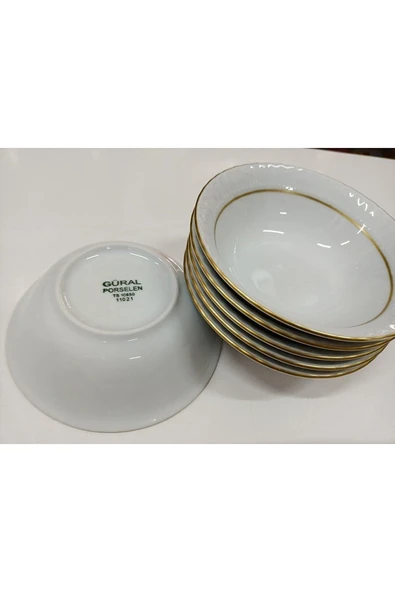 Güral Mat Yaldızlı Kase 6 Lı - 3