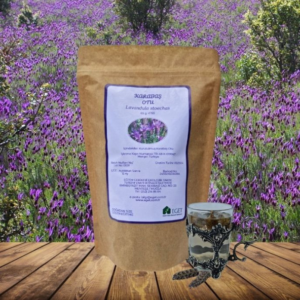 Karabaş Otu (Lavandula stoechas L.) - 65 g