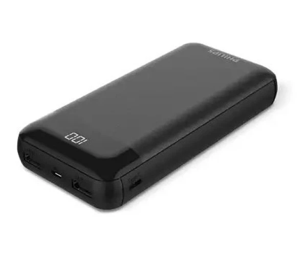 PHILIPS DLP2720 SİYAH POWERBANK 20.000 MH USB C USB