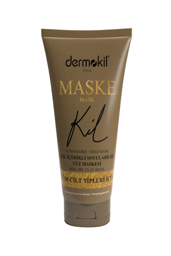 Unisex Soyulabilir Gold Maske 75 ml