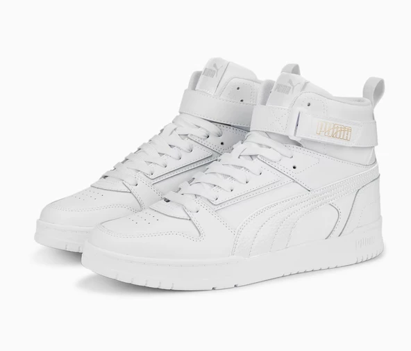 Puma Rebound Game Erkek Beyaz Spor ayakkabı 385839-02 - 2