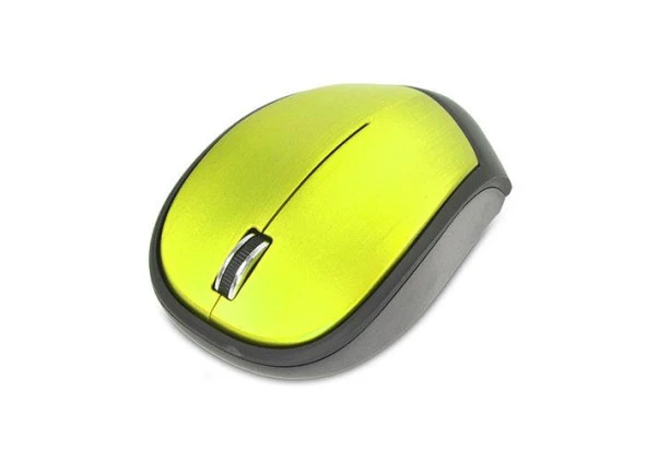 Everest SM-340 Usb Yeşil 3D Optik Süper Sessiz Alkalin Pilli Kablosuz Mouse