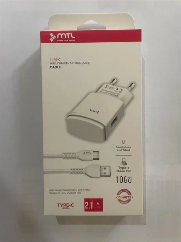 MTL TYPE-C 2.1A USB ŞARJ