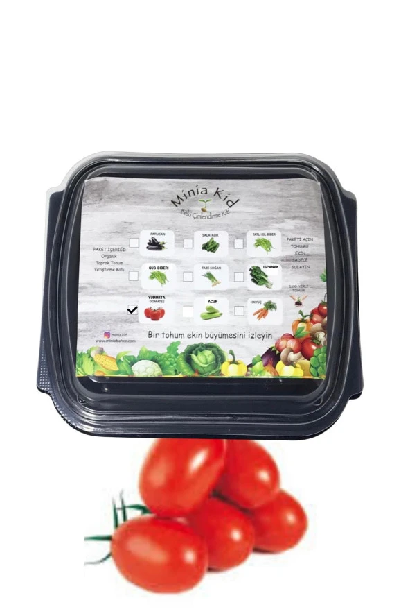 Domates Çimlendirme Kiti