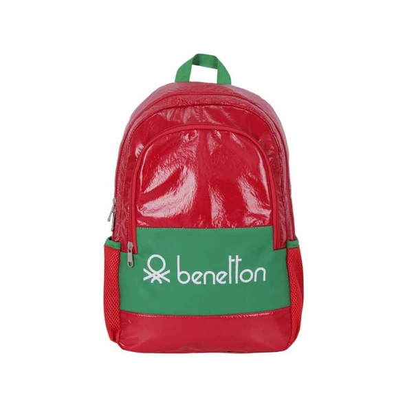 Benetton Sırt Çantası 70127 Kırmızı