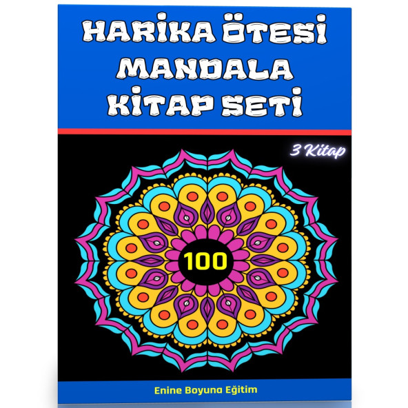 Harika Ötesi Mandala Kitap Seti (3 Kitap)