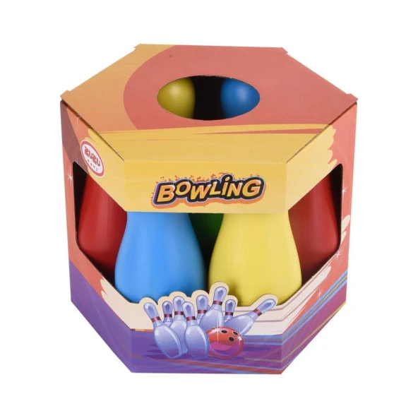 Zuzu Toys Kutulu Bowling Küçük 7'li 4052