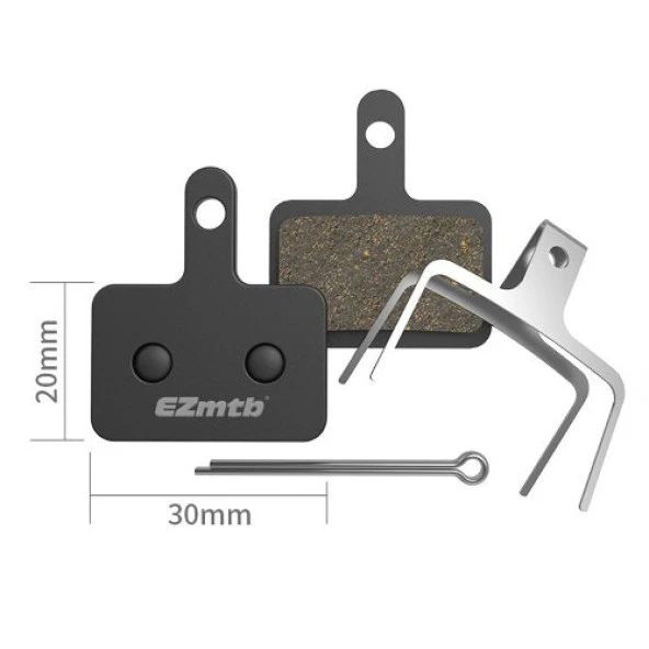 EZmtb Fren Balatası Yarı Metal DSC-630