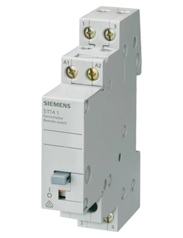 Siemens 5TT4105-0 Uzaktan Kumanda Darbe Akım Şalteri Kum Ger 230V 1No 1Nc