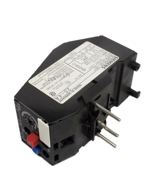 Siemens 3Uw1001 2S 10 14 5A Termik Röle Çevre Sıcaklığına Uyumlu Kontaktör Üzerine Montaja Uygun Boy 0