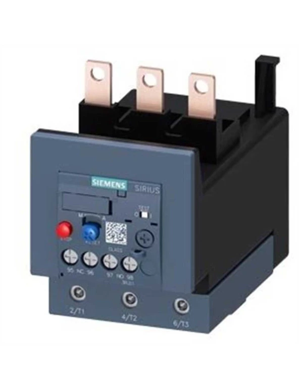 Siemens 3RU2146-4LB0 3Ru2 Sirius Kontaktör Geçmeli Termik Röle Faz Korumalı 1No 1Nc Yardımcı Kontaklı 70 90A Boy S3