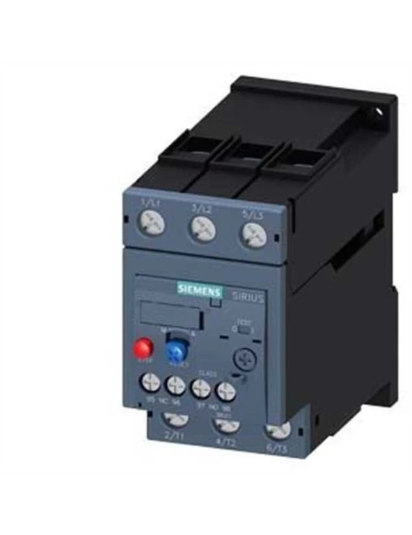 Siemens 3RU2136-4FB1 3Ru2 Sirius Termik Röle Faz Korumalı 1No 1Nc Yardımcı Kontaklı 28 40A Boy S2 Raya Montaj