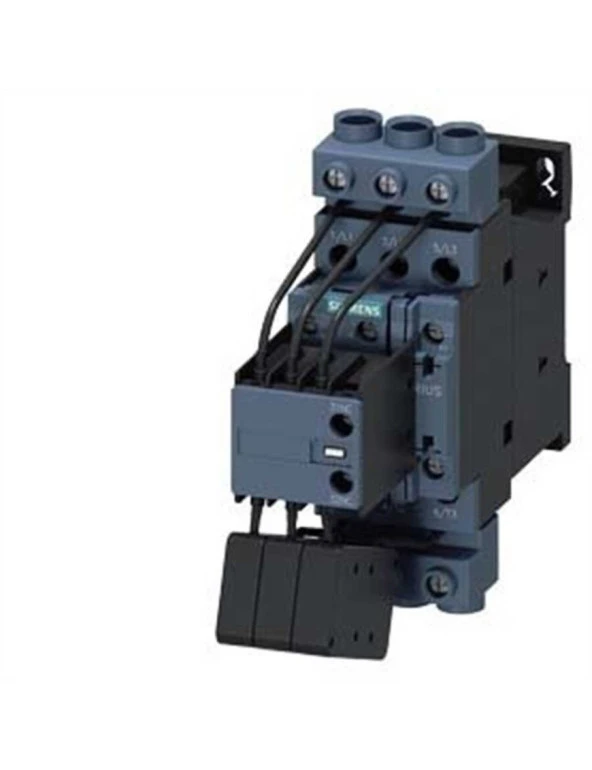 Siemens 3Rt2628-1Ap05 3Rt2 Serisi Kondansatör Kontaktörü, 400 V Ac, 11,,33Kvar, 1No 2Nc, Boy S0 ürün görseli 1