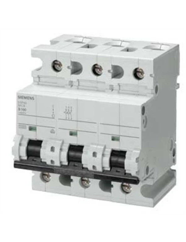Siemens 5Sp4392 7 125A 3 Fazlı 70Mm Otomat Anahtarlı Otomatik Sigorta 10Ka C Tipi Yavaş Karakterli