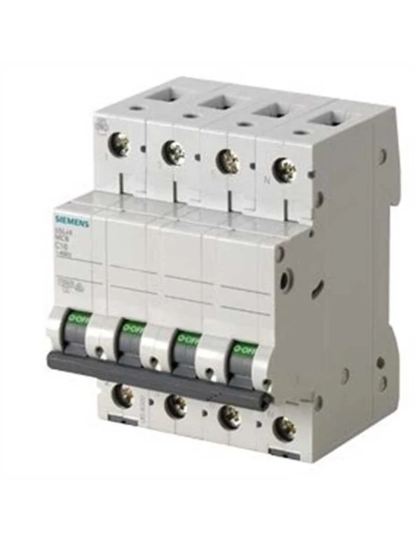 Siemens 5Sl4606 7 6A 3 N 70Mm Otomat Anahtarlı Otomatik Sigorta 10Ka C Tipi Yavaş Karakterli