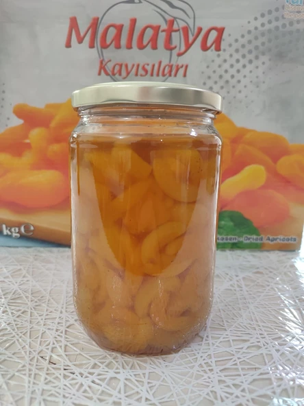 Doğal Ev Yapımı Kayısı Reçeli 1 Kg  Malatya Kayısısı ürün görseli 1