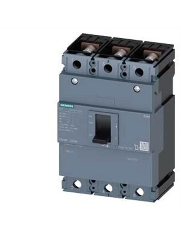 Siemens 3Vm1225-3Ed32-0Aa0 3 Kutuplu 250A Sabit Manyetik 25 Ka Kompakt Güç Şalteri Tmş