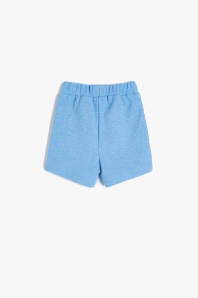 Koton Erkek Bebek Basic Şort Beli Bağlamalı Cep Detaylı - 2