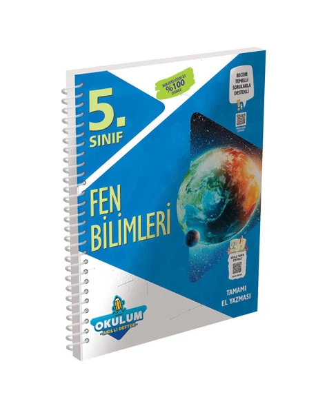 Murat 5.Sınıf Fen Bilimleri Okulum Akıllı Defter