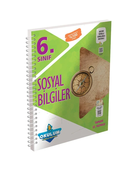 Murat 6.Sınıf Sosyal Bilgiler Okulum Akıllı Defter