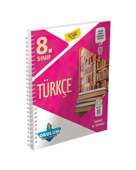 Murat 8.Sınıf Türkçe Okulum Akıllı Defter