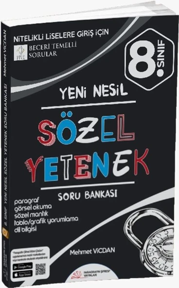 Paragrafın Şifresi 8. Sınıf Sözel Yetenek Soru Bankası