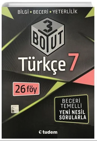 Tudem 7.Sınıf Türkçe 3 Boyut