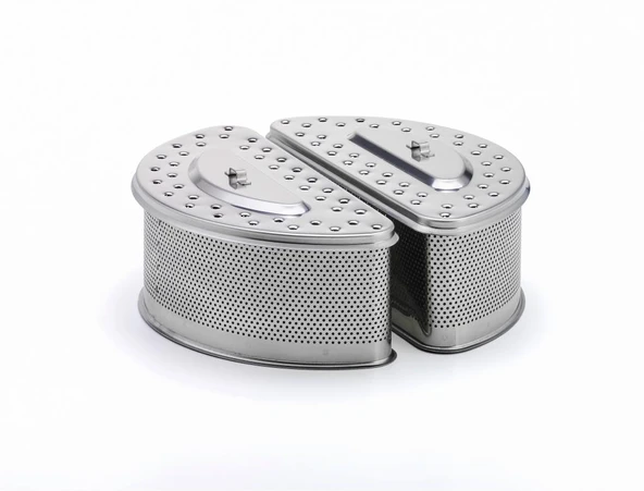 LotusGrill Dumansız Mangal Bahçe Izgarası Kömür Haznesi XXL 2‘li