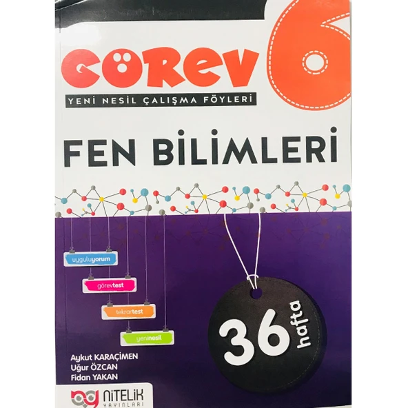 Nitelik 6. Sınıf Görev Fen Bilimleri