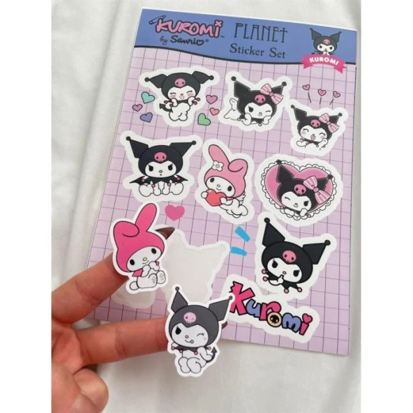 KUROMİ STİCKER SET