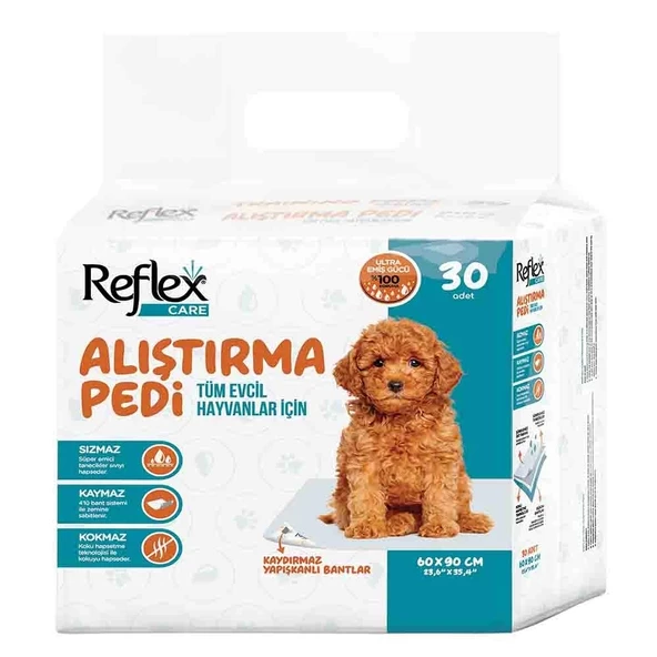 Reflex Care Köpek Alıştırma Eğitim Pedi 60x90cm 30'Lu