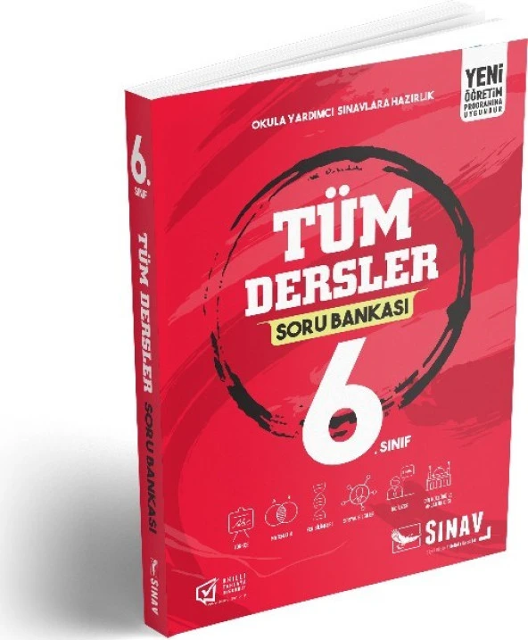 Sınav Yayınları 6. Sınıf Tüm Dersler Soru Bankası