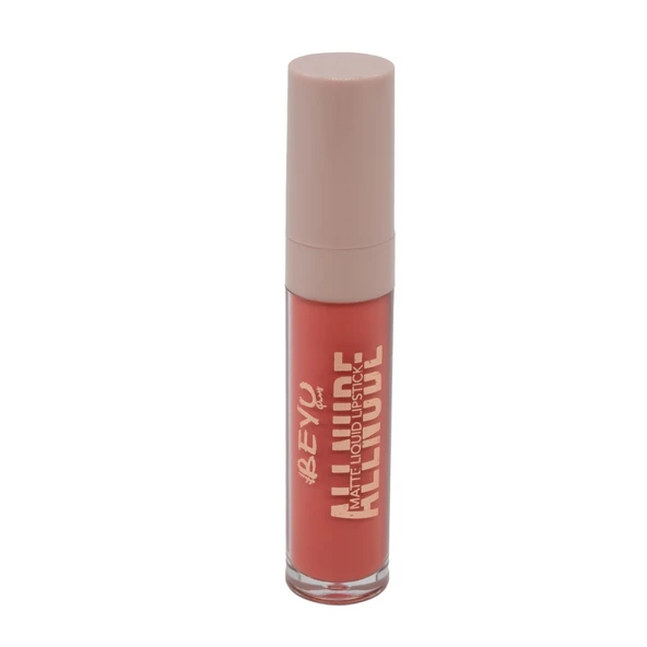 Deluxe Beyu Paris All Nude Matte Liquid Lipstick Mat Ruj 06
