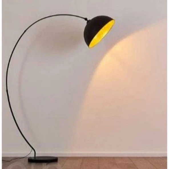 Mylights Hareketli Başlıklı Retro C Kollu Lambader Köşe Lmabası ürün görseli