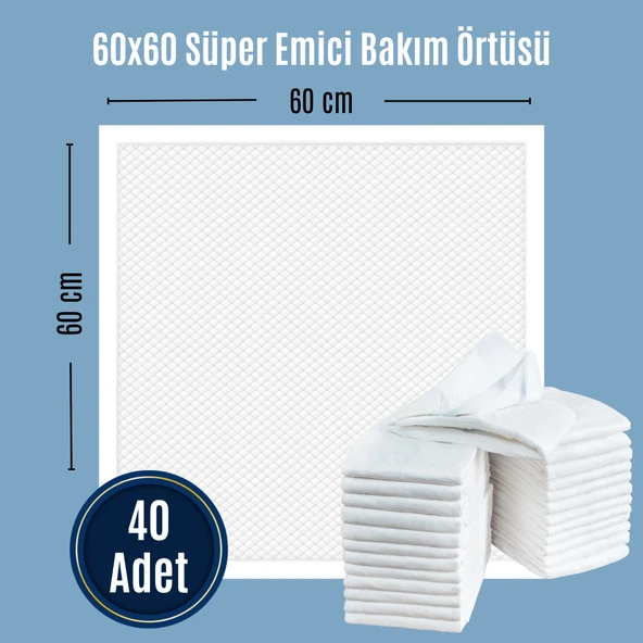 PADDLERS 4X10 ADET BEBEK BAKIM ÖRTÜSÜ 60X60 Boyutunda - Resim 2