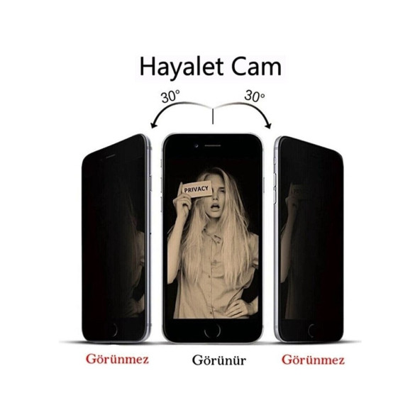 Iphone Hayalet Cam Tam Kaplayan Kırılmaz Nano Teknoloji - 2