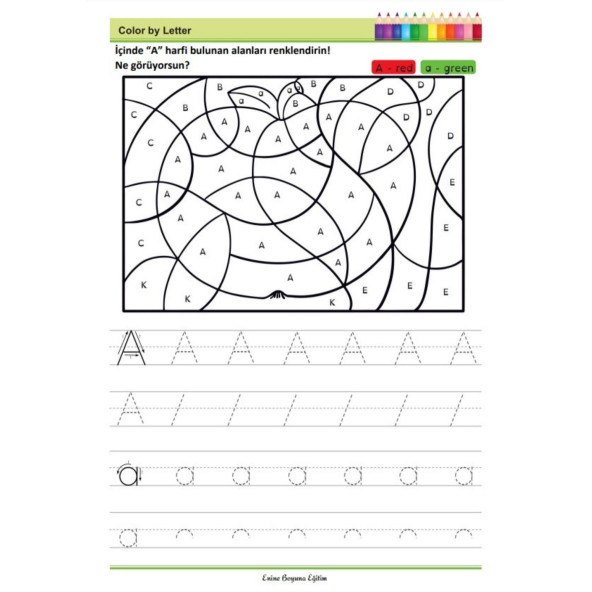 İLK İngilizce Okuma Yazma Kitap Seti (3 Kitap) - 3