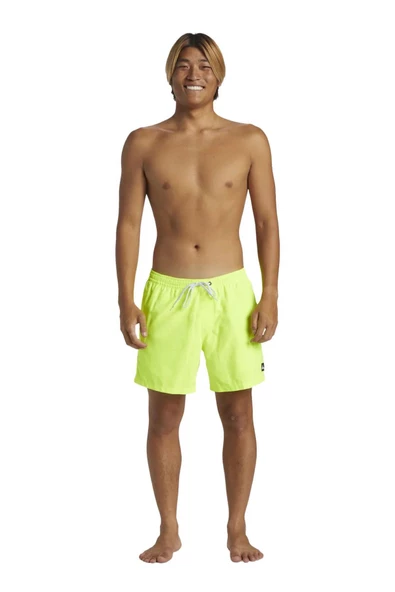 Quiksilver Everyday 15 Erkek Volley Neon Yeşil Şort