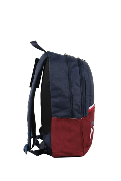 Cambridge Polo Club Preppy II Çift Ana Bölmeli Unisex Okul Sırt Çantası Lacivert / CPC3019.011 - Resim 3