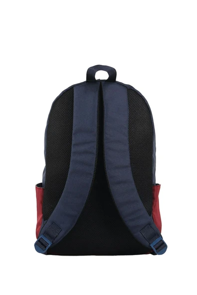 Cambridge Polo Club Preppy II Çift Ana Bölmeli Unisex Okul Sırt Çantası Lacivert / CPC3019.011 - Resim 4