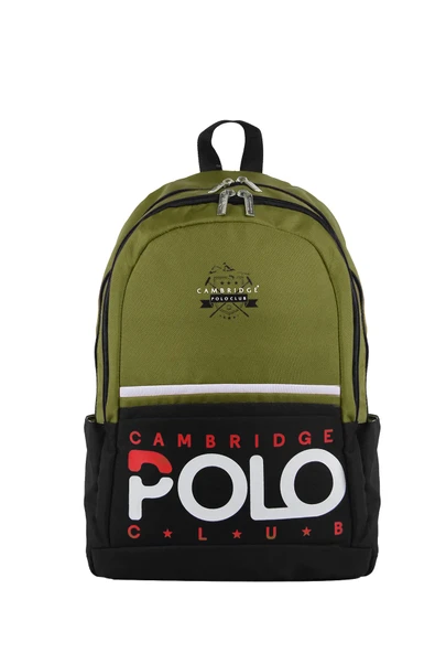Cambridge Polo Club Preppy II Çift Ana Bölmeli Unisex Okul Sırt Çantası Yeşil / CPC30190.32 ürün görseli