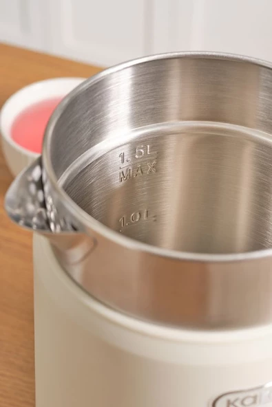 Multiboil Retro Cool Touch Kettle Su Isıtıcı Cream - 4