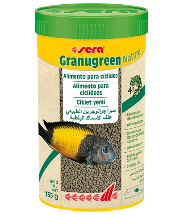 Sera Granugreen Nature Balık Yemi 250 ml