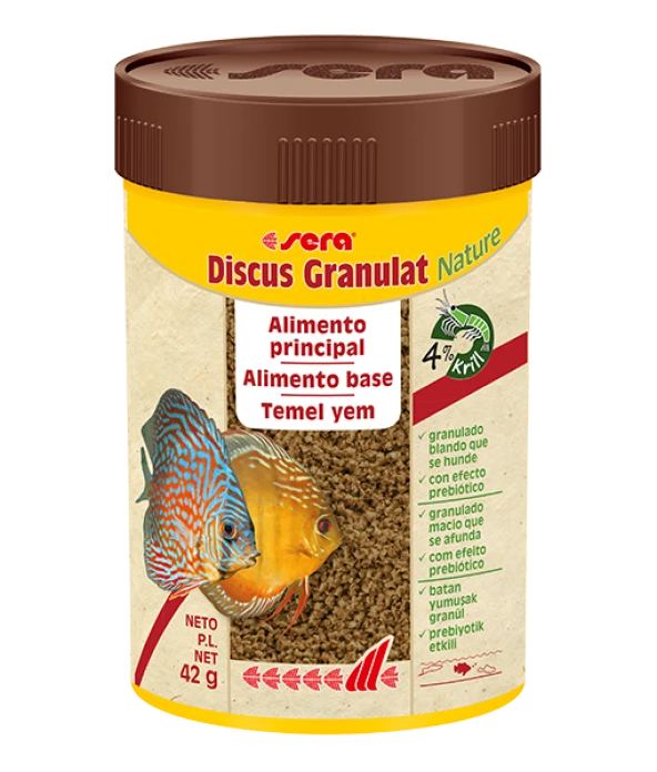 Sera Discus Granulat Nature Balık Yemi 100 ml