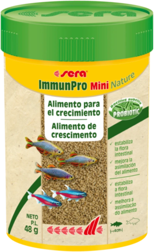 Sera ImmunPro Mini Nature Balık Yemi 100 ml