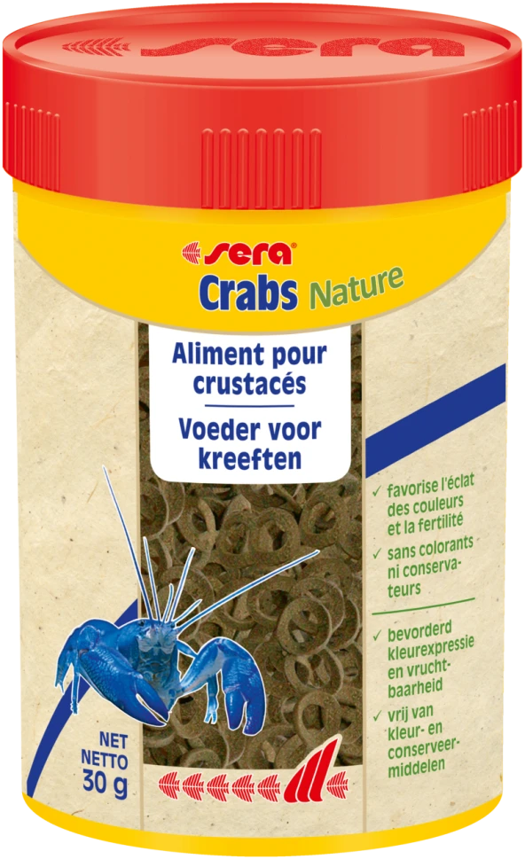 Sera Crabs Nature Kabuklu Yemi 100 ml